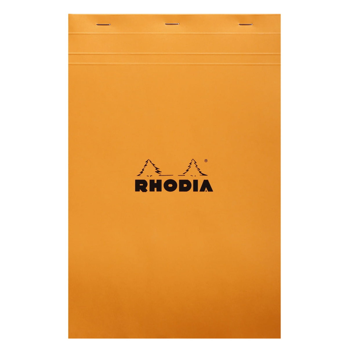 Blok Rhodia N°19 A4+ 21x31,8 cm, kratka, pomarańczowy