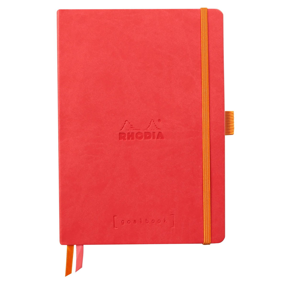 Goalbook Rhodia A5, miękka oprawa, coral