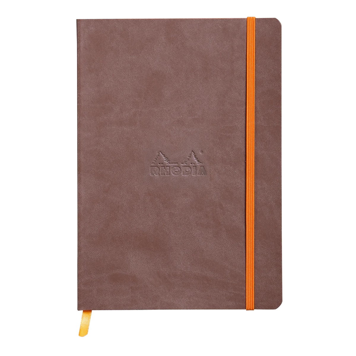 Notatnik Rhodia A5, miękka oprawa, linie, Czekoladowy