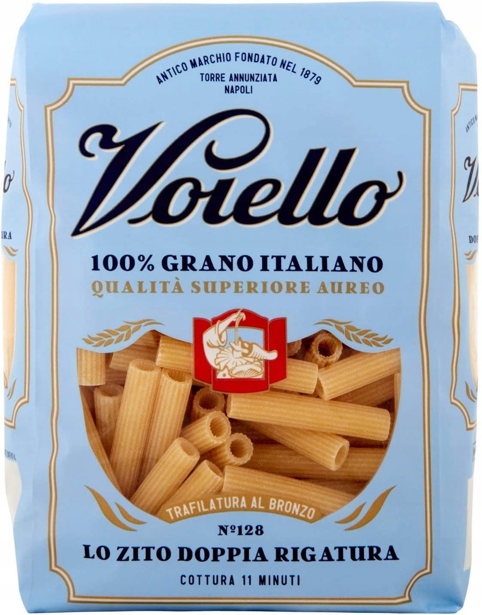 Makaron włoski Ziti Dippia Rigat 500g - Voiello