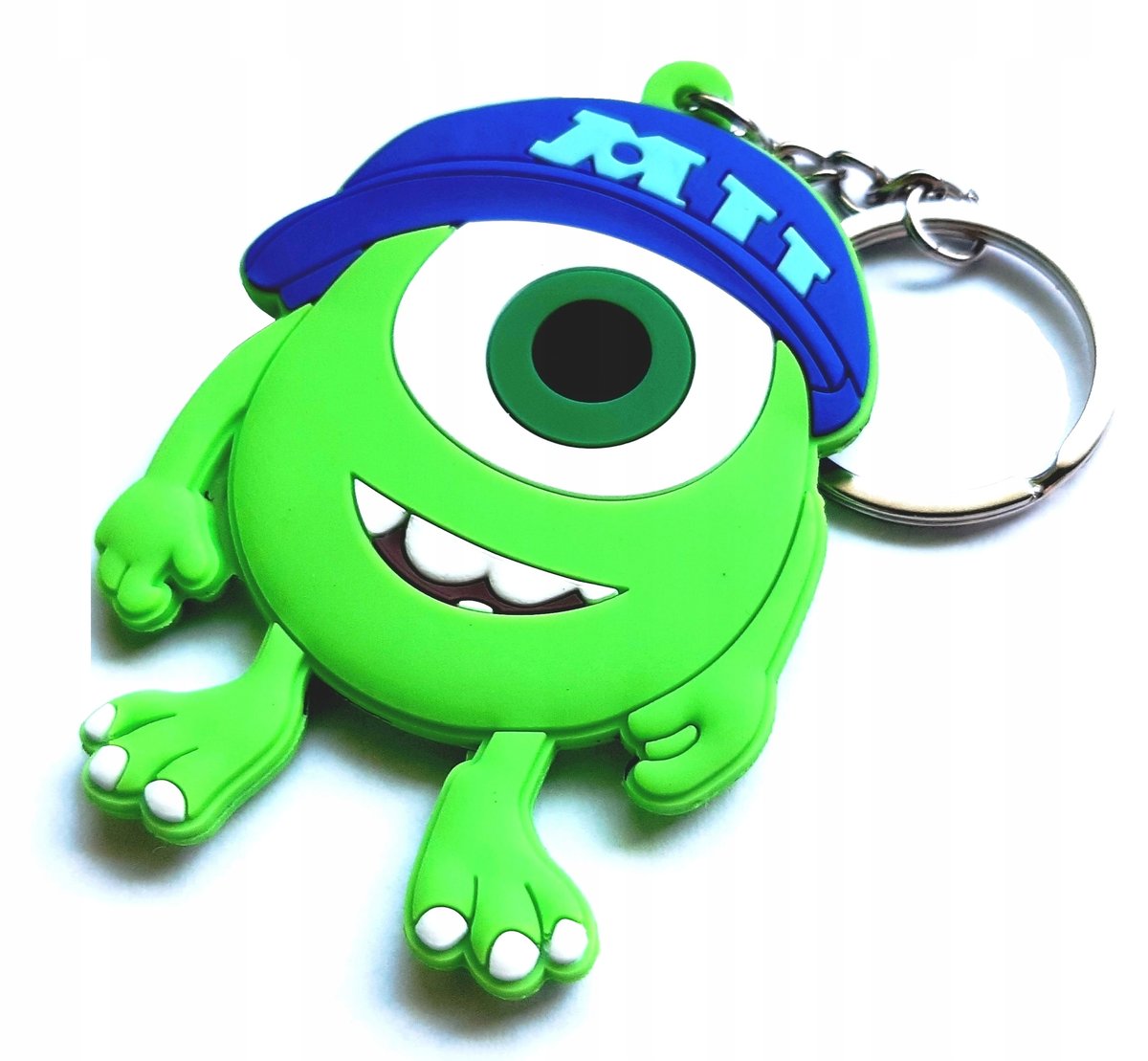 Brelok, przywieszka, wisiorek - dwustronny Mike Wazowski Potwory i spółka