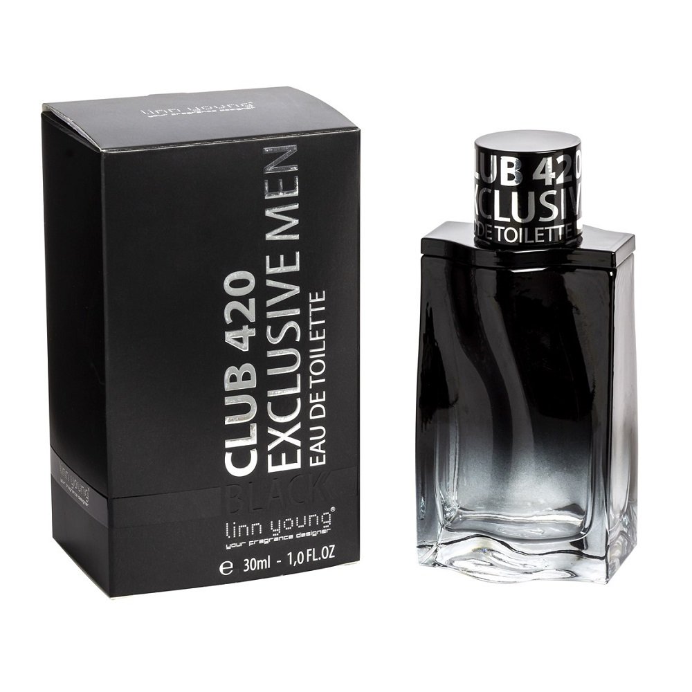 Linn Young Club 420 Exclusive Black Men woda toaletowa spray 30ml