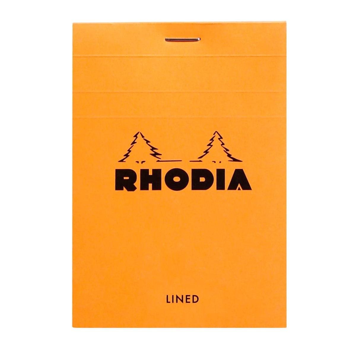 Blok Rhodia N°12 8,5x12 cm, linie, pomarańczowy