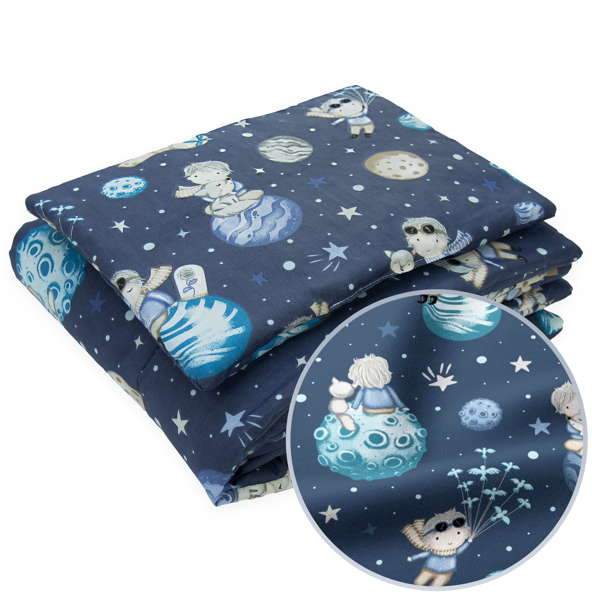 KOŁDERKA DO WÓZKA ŁÓŻECZKA 70x80 cm DLA DZIECI NIEMOWLĘCA Kerstin