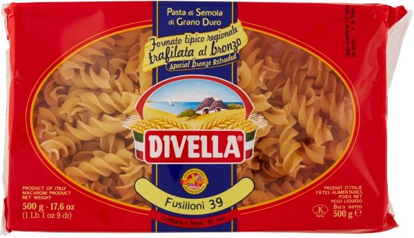 Włoski Makaron Formati Speciali Fusilloni 500g - Divella