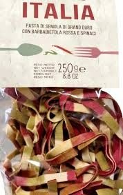 Rzemieślniczy włoski Makaron kolorowy tagliatelle gruby 250g - Antichi Pode