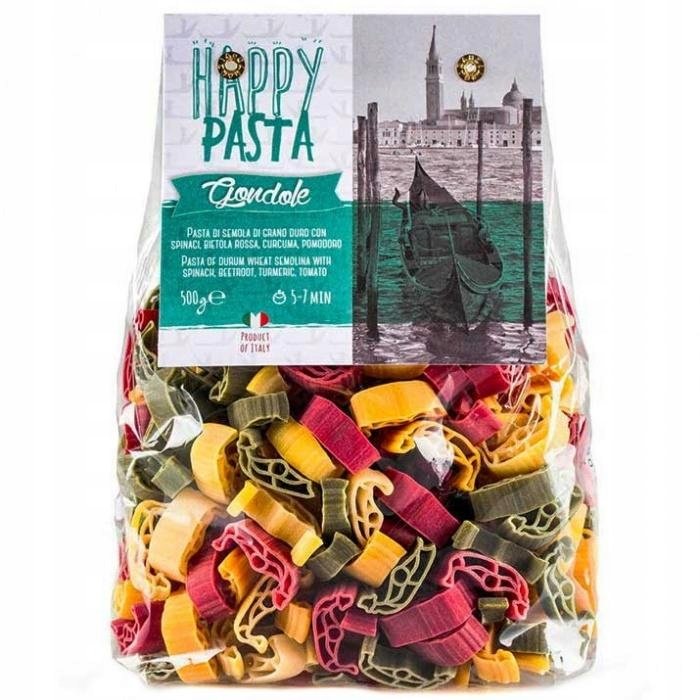 Makaron kolorowy Happy pasta Gondole 500g Dalla Costa Alimentare