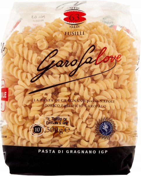 makaron premium włoski Garofalo FUSILLI 500 GR n63