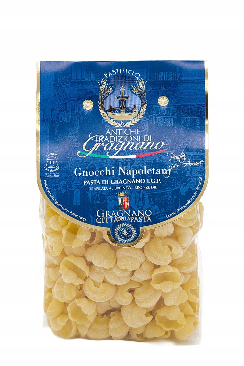 Makaron Gnocchi Napoletani 500g - Antiche Tradizioni di Gragnano semolina