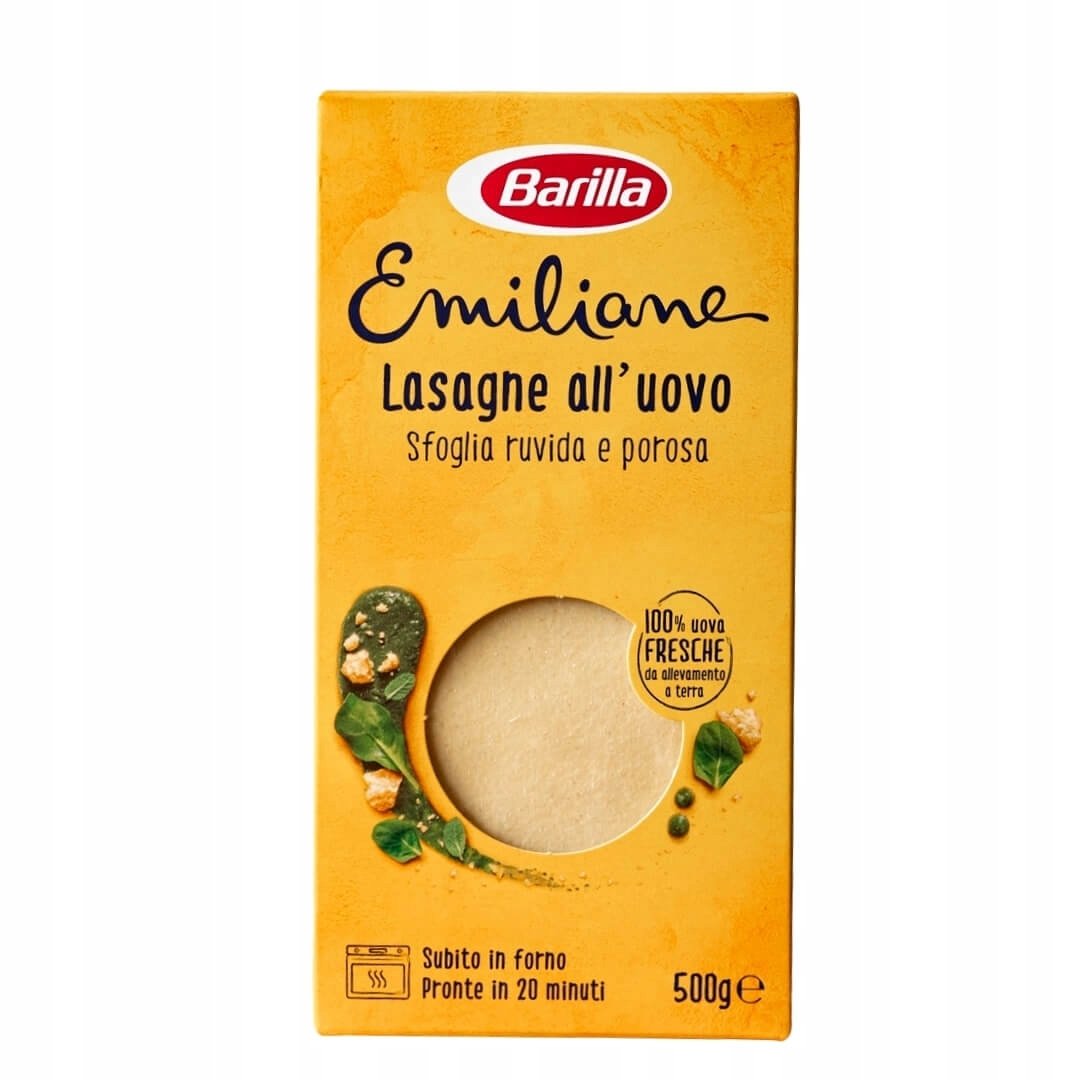 Makaron jajeczny w płatach do sosu Lasagne 500g