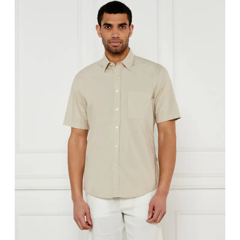 BOSS ORANGE Koszula Relegant_6-short_M | Regular Fit