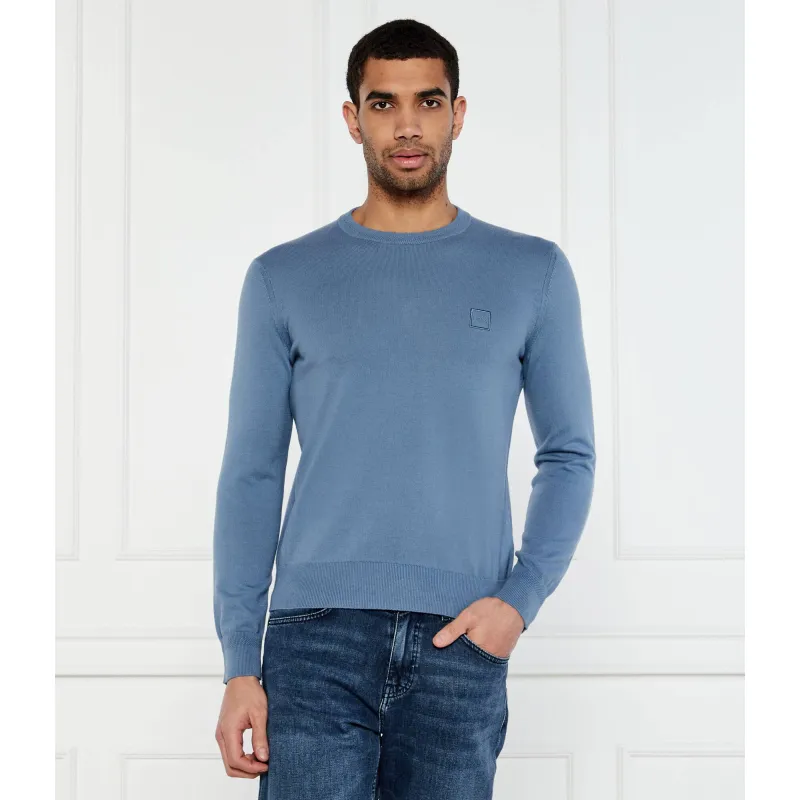 BOSS ORANGE Sweter Kanovano_S Regular Fit z dodatkiem kaszmiru