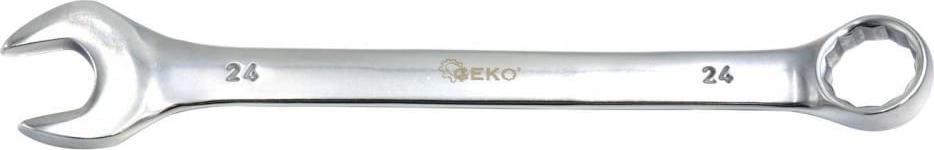 Geko KLUCZ PŁ.-OCZK. POLEROWANY 19MM PROSTY 25/100 G11119 GEKO