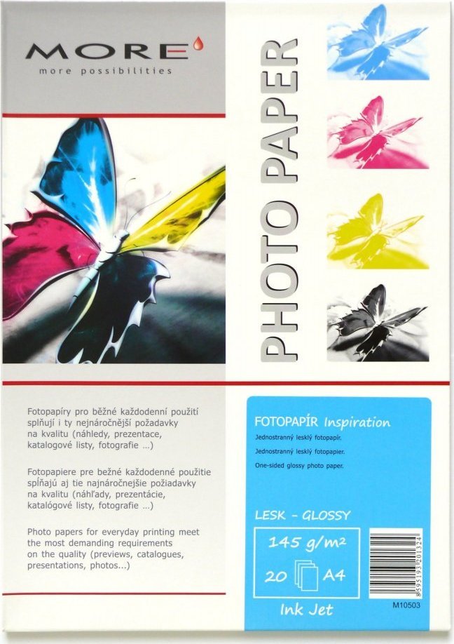 Armor ARMOR Papier fotograficzny MORE Inspiration 145g/m2; glossy, 20 ark., A4