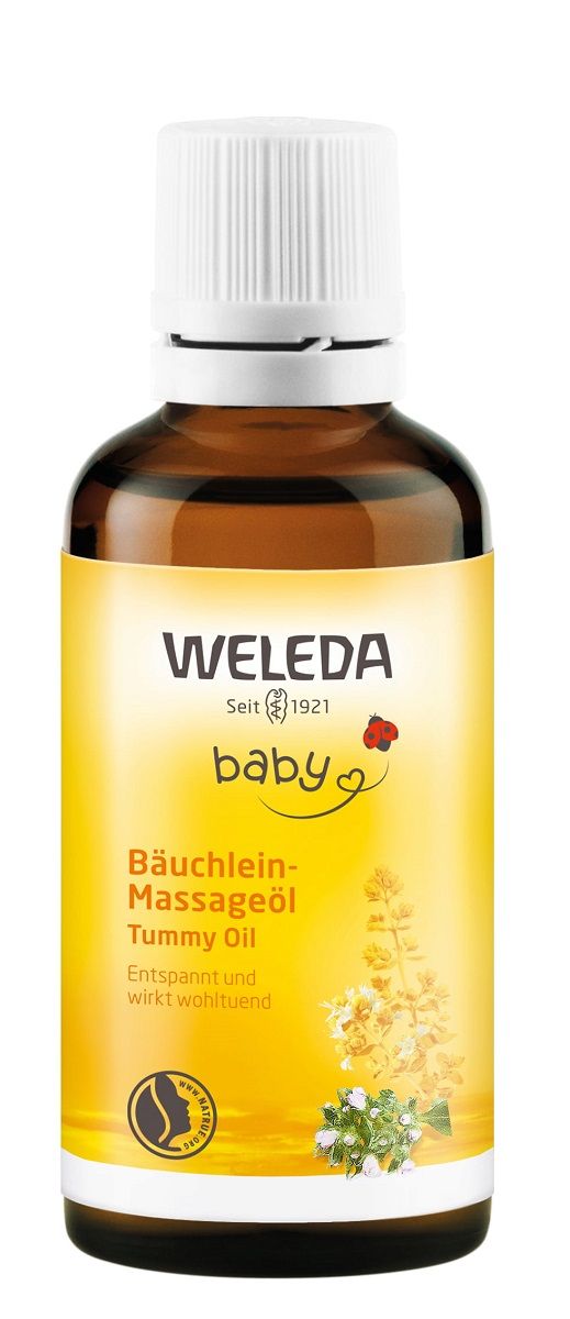 Weleda Pregnancy and Lactation olejek do masażu brzuszka niemowlęcia Baby Tummy Oil) 50 ml
