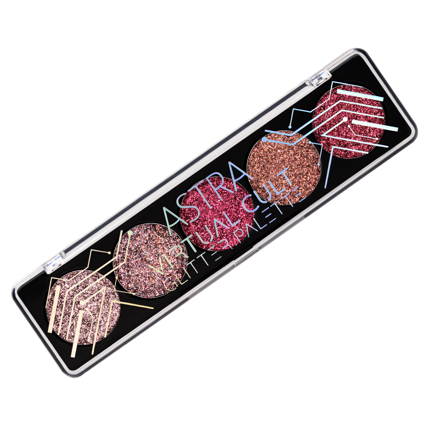 ASTRA Virtual Cult Paleta Brokatów 02 Pink Metamorphosis