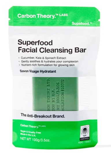 Carbon Theory Superfood Odżywcze Mydło do Twarzy 100g