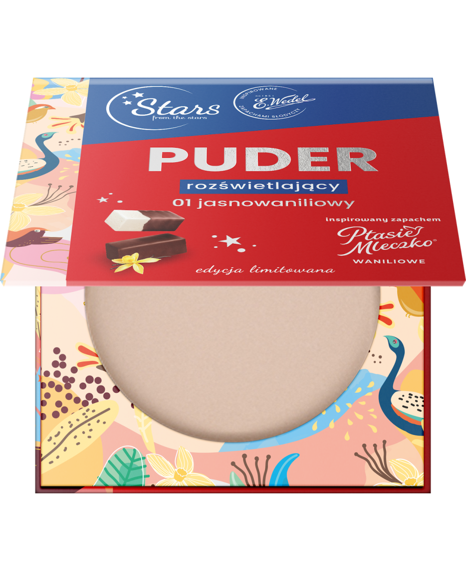 Stars from the Stars Wedel Rozświetlający Puder do Twarzy 01 Jasnowaniliowy