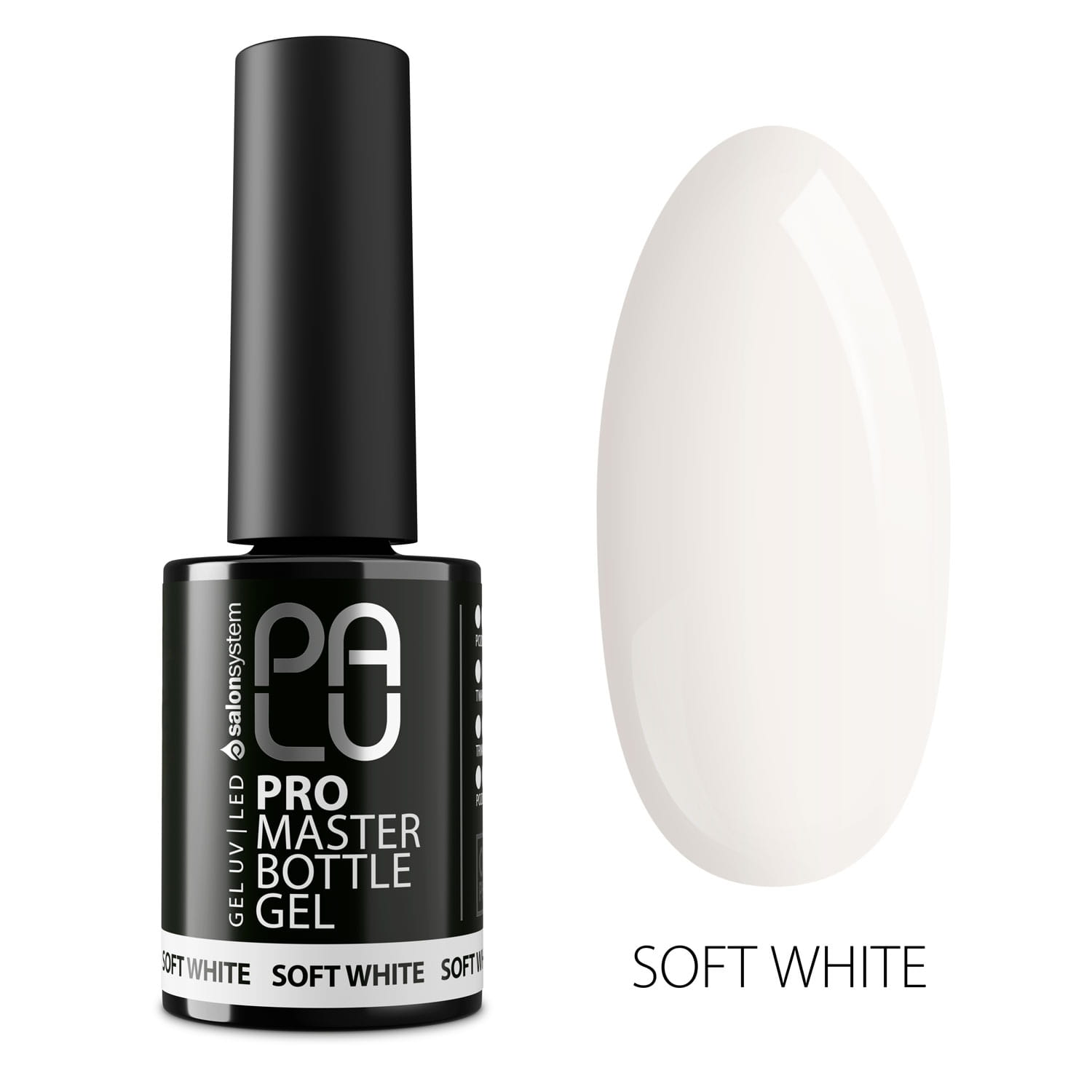 PALU Pro Master Bottle Żel Budujący w Butelce Soft White 11g