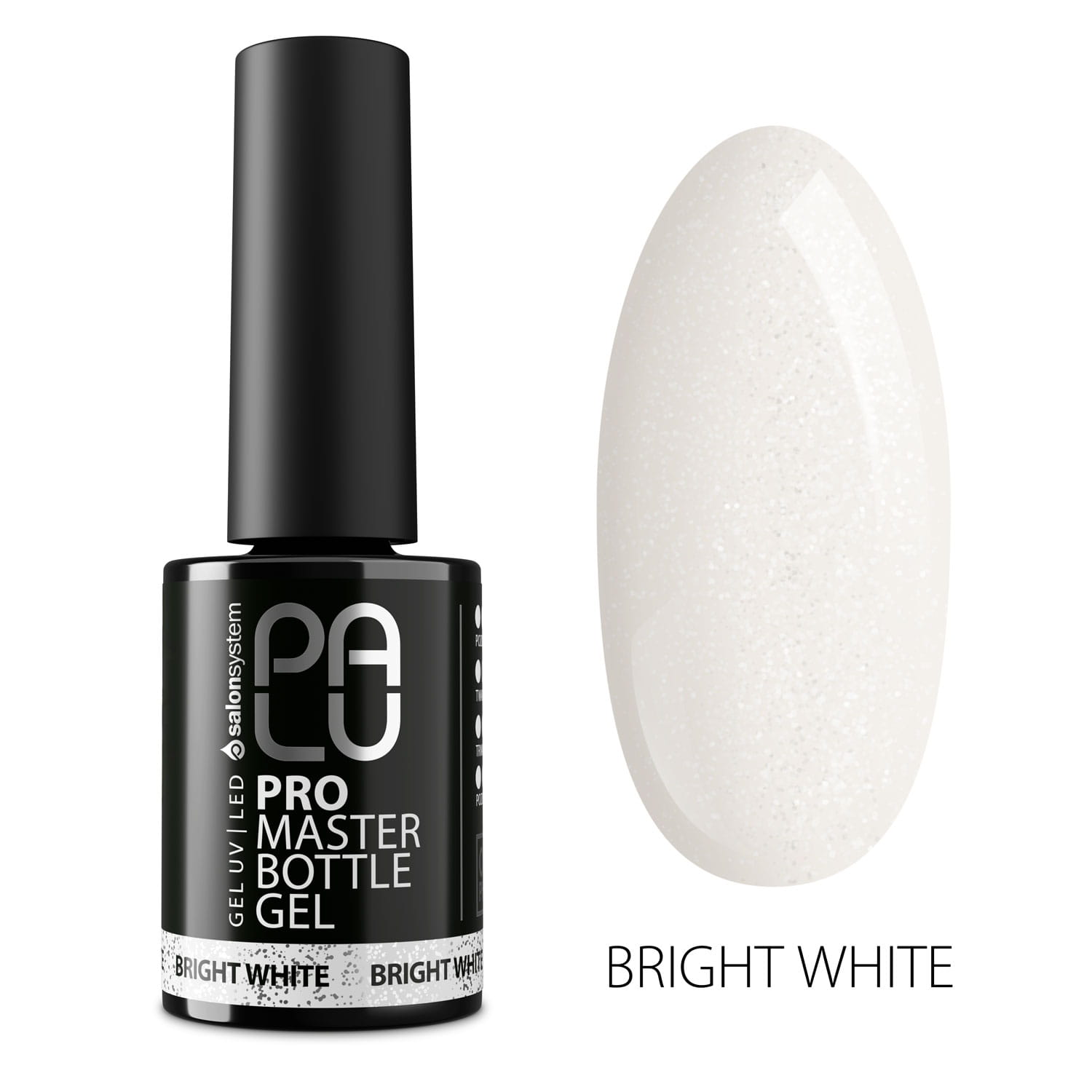 PALU Pro Master Bottle Żel Budujący w Butelce Bright White 11g
