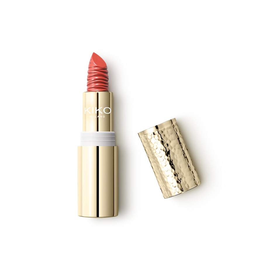 KIKO Milano Gold Reflections Kremowa Odżywcza Pomadka do Ust z Filtrem SPF30 06 Exotic Watermelon
