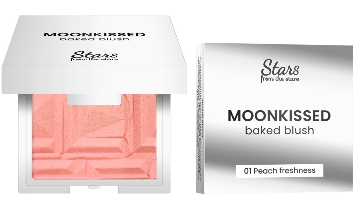 Stars from the Stars Moonkissed Wypiekany Róż do Policzków 01 Peach Freshness