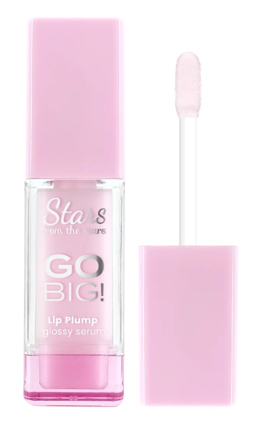 Stars from the Stars GO BIG Błyszczyk Serum Powiększające Usta 01 Soft Pink