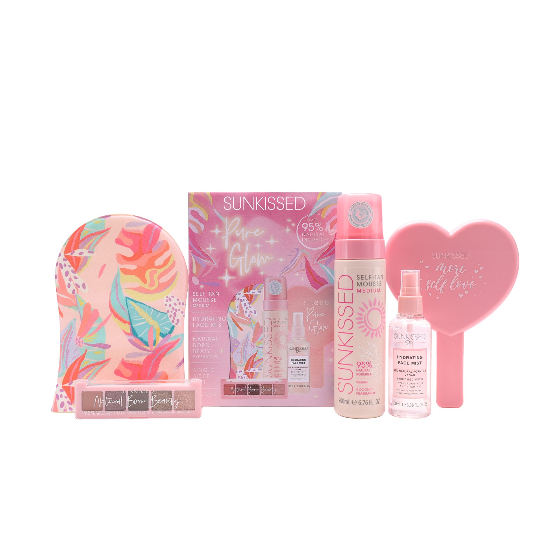 Sunkissed Pure Glow Collection Zestaw Produktów do Samoopalania Medium