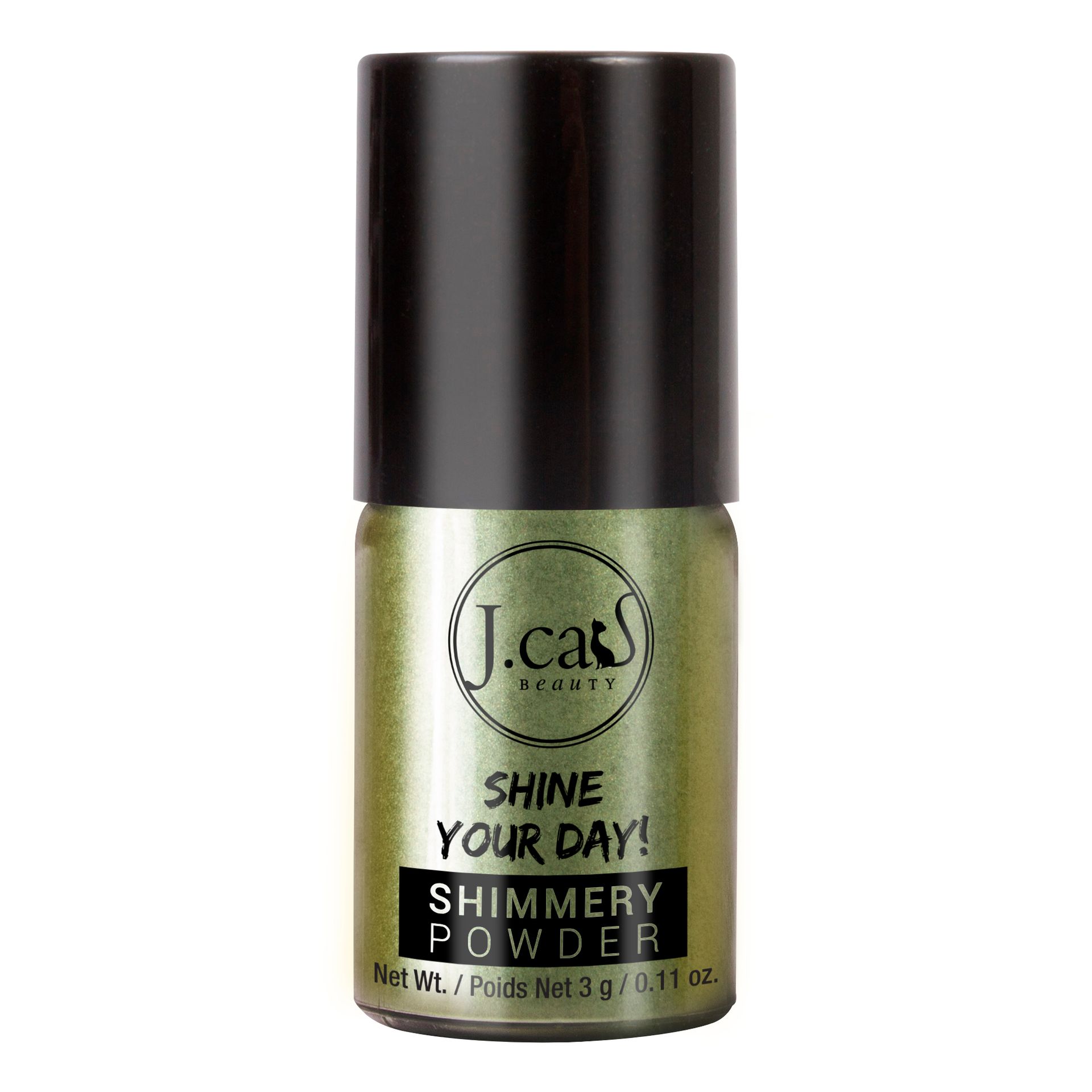 J.Cat Beauty Shine Your Day Shimmery Powder Sypki Pigment 152 Green Tea Frapp