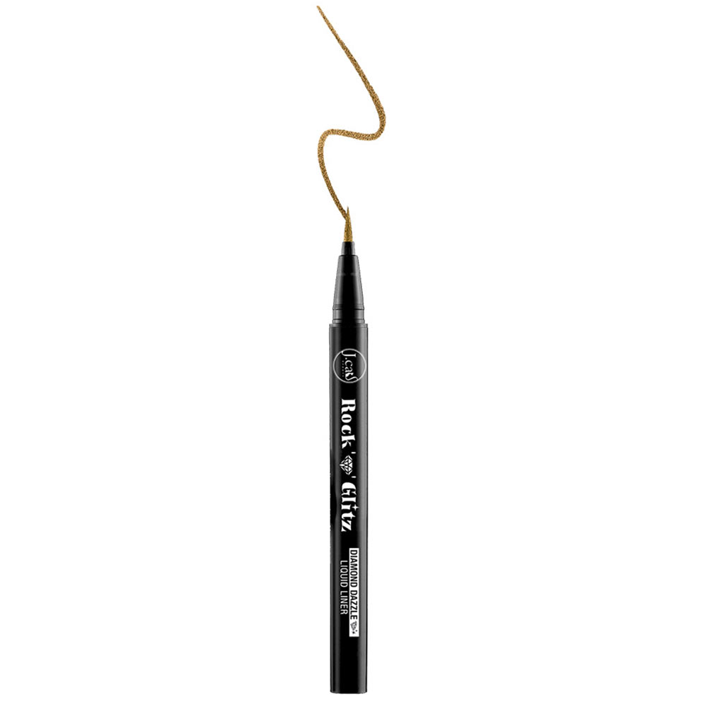 J.Cat Beauty Rock Glitz Eyeliner w Pisaku 105 Golden Boy