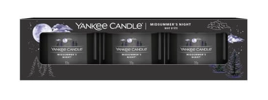 Yankee Candle Zestaw 3 Świec Mini Midsummer's Night
