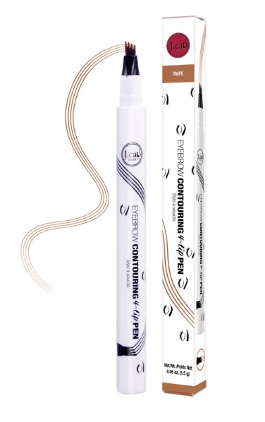 J.Cat Beauty Eyebrow Conturing 4-Tip Pen Precyzyjny Pisak do Brwi 101 Taupe