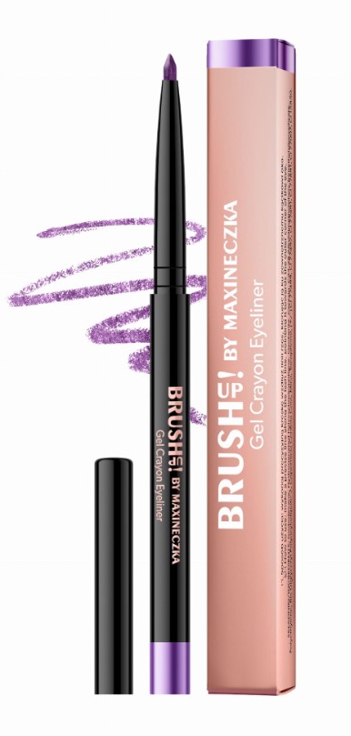 Brush Up! By Maxineczka Żelowa Kredka do Oczu 06 Aubergine