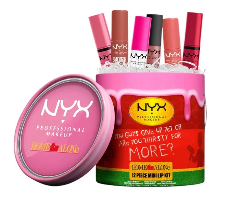 NYX Professional Makeup x Home Alone Zestaw Mini Błyszczyków do Ust