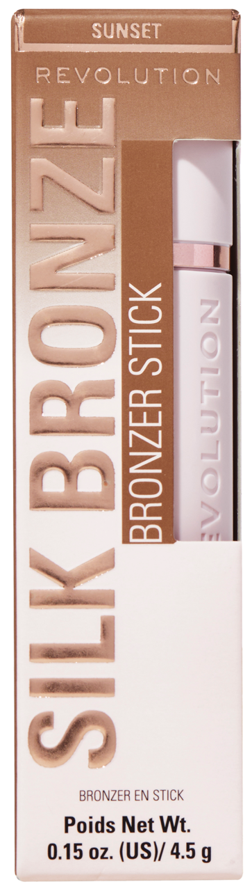 Makeup Revolution Silk Bronzer do Twarzy w Sztyfcie Medium Sunset