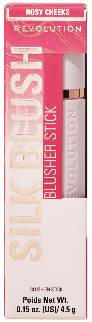 Makeup Revolution Silk Blush Róż w Sztyfcie Rosy Cheeks