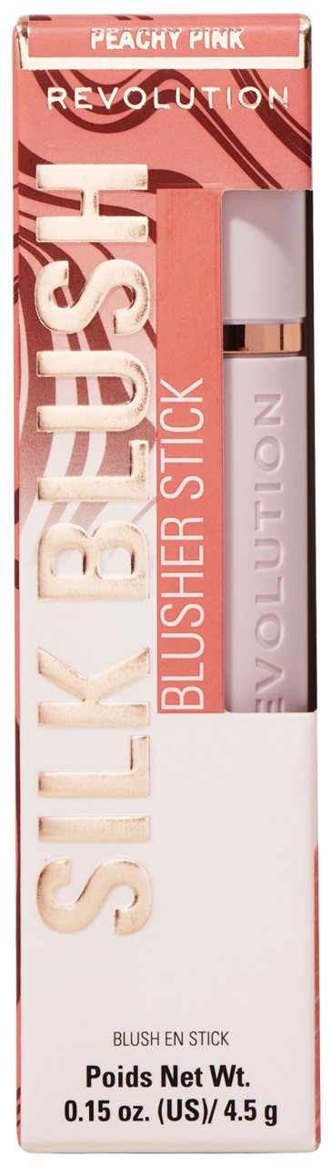 Makeup Revolution Silk Blush Róż w Sztyfcie Peachy Pink