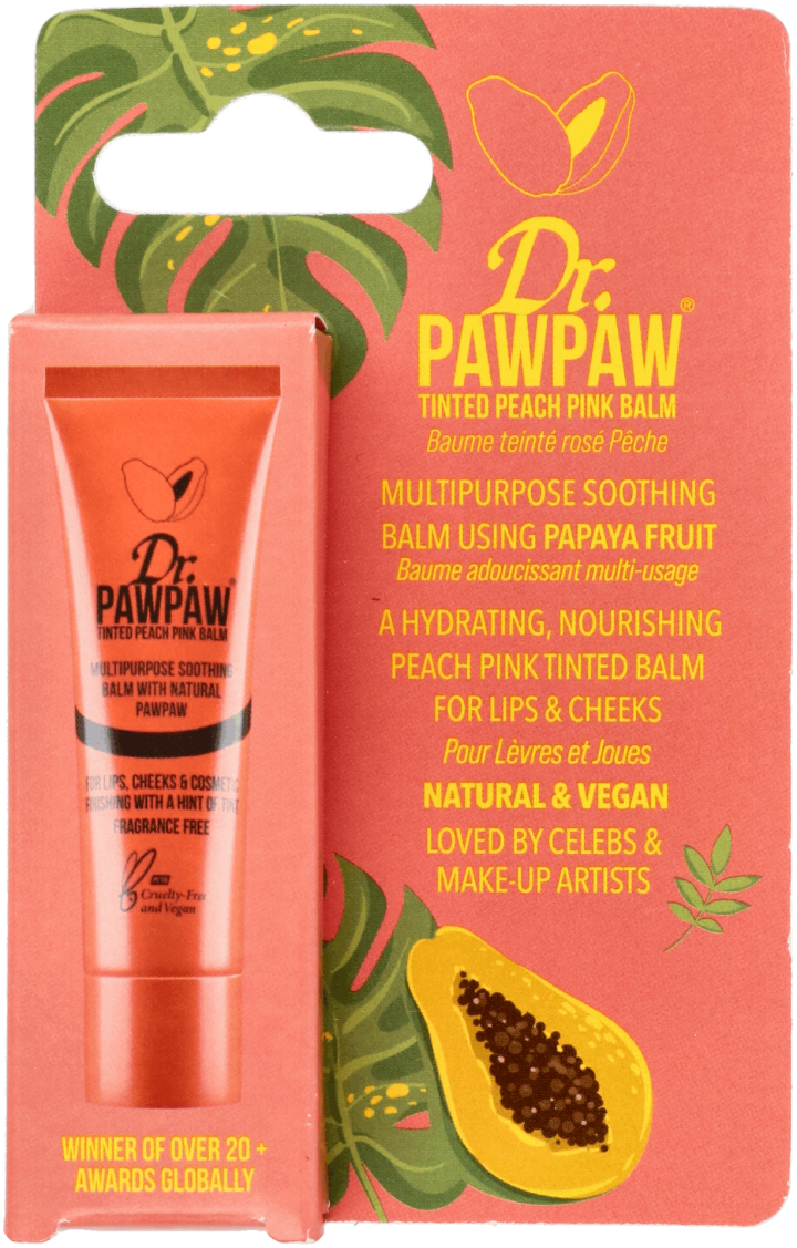 Dr. PAWPAW Balsam do Ust i Policzków Peach Pink 10ml