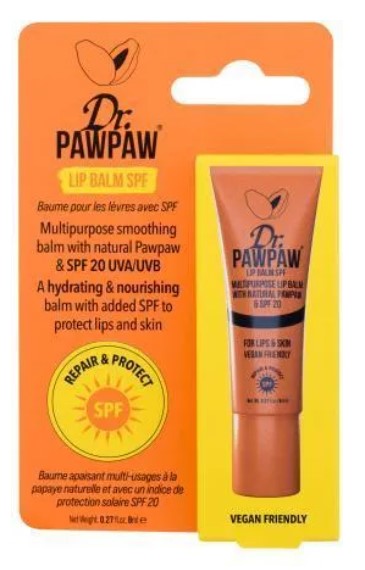 Dr. PAWPAW Lip Balm Nawilżający Balsam do Ust SPF20 8ml
