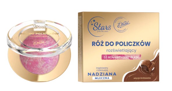 Stars from the Stars Wedel Nadziana Rozświetlający Róż do Policzków 03 Romantyczny Blask