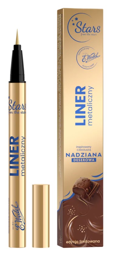 Stars from the Stars Wedel Nadziana Eyeliner Metaliczny 01 Złoty