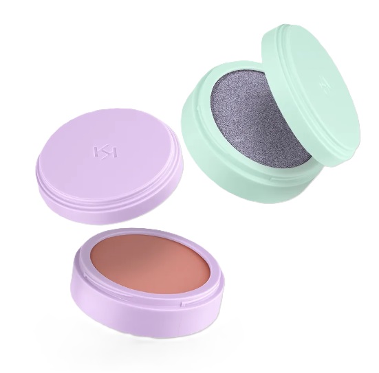 KIKO Milano Dreamphoria Forever Mate Duet Eyeshadow Duet Cieni do Powiek 03 Lilac Rose Harmony