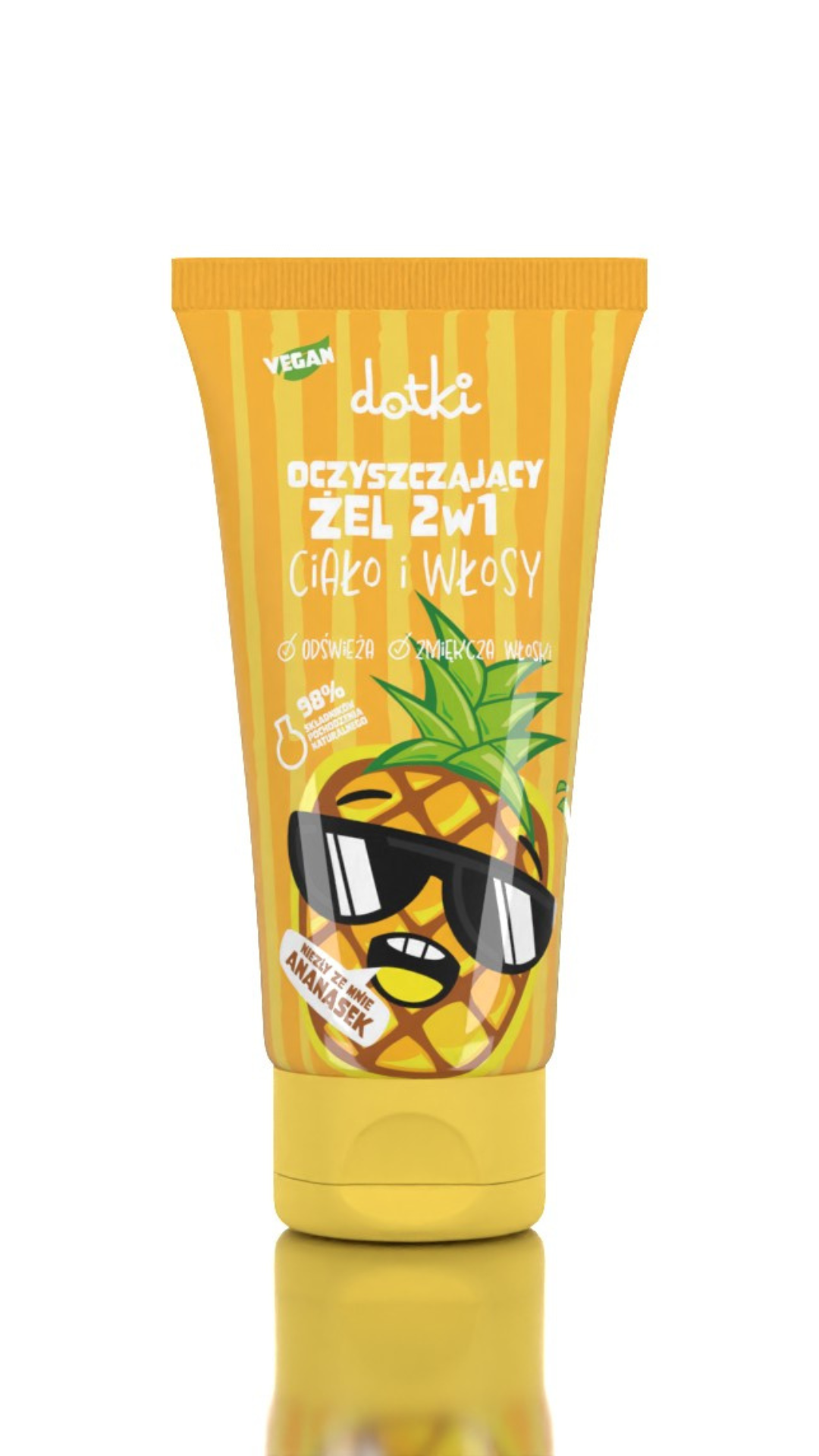 Dotki Oczyszczający Żel 2w1 Ciało i Włosy 200ml