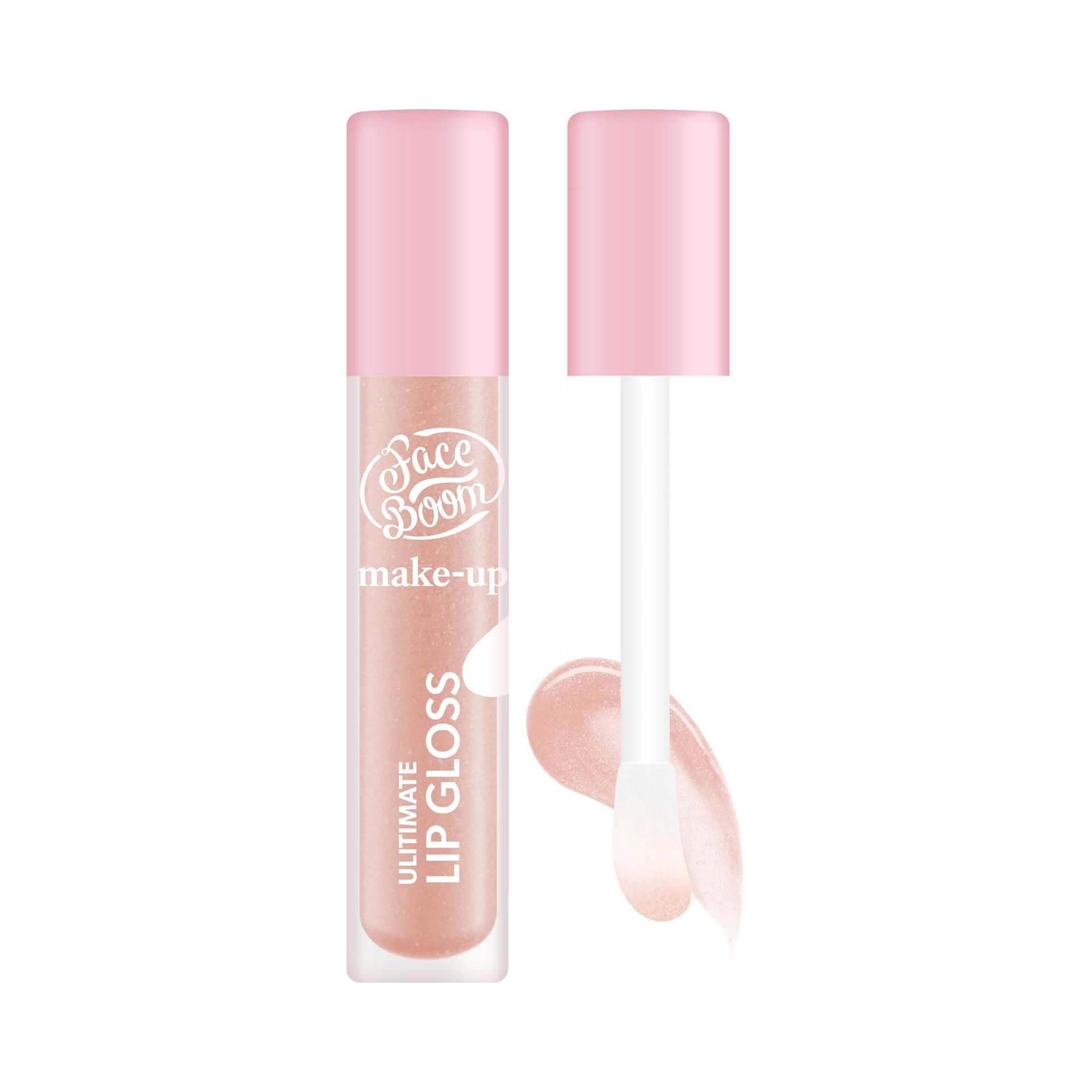 Faceboom Ultimate Lip Gloss Błyszczyk do Ust 04 Shine on Nude