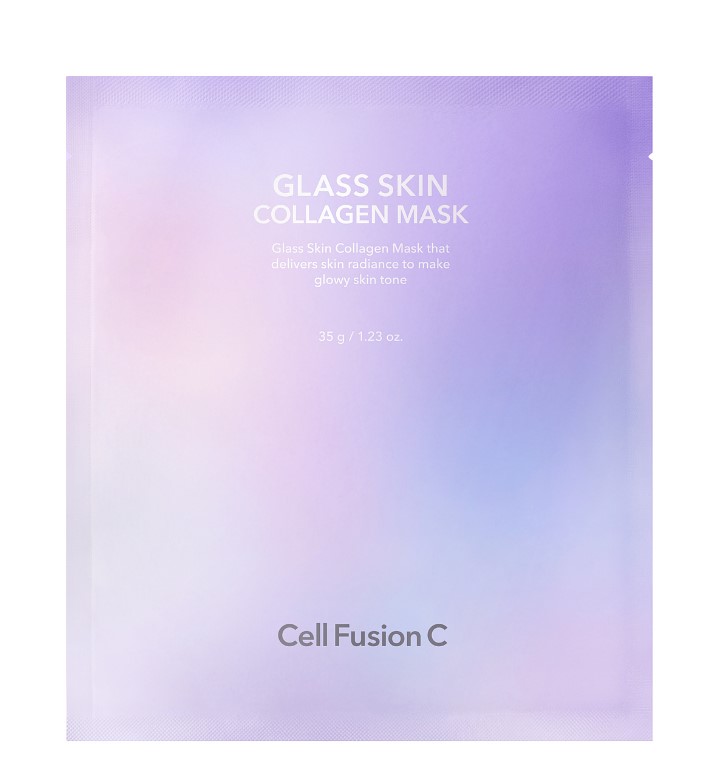 Cell Fusion C Glass Skin Collagen Mask Zestaw Wygładzających Masek Kolagenowych