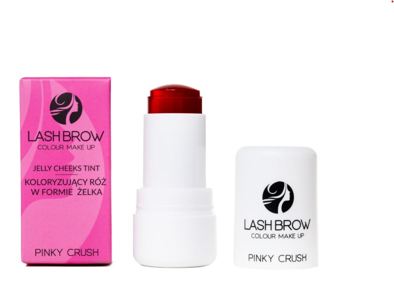 Lash Brow Koloryzujący Róż-Tint w Formie Żelka Pinky Crush