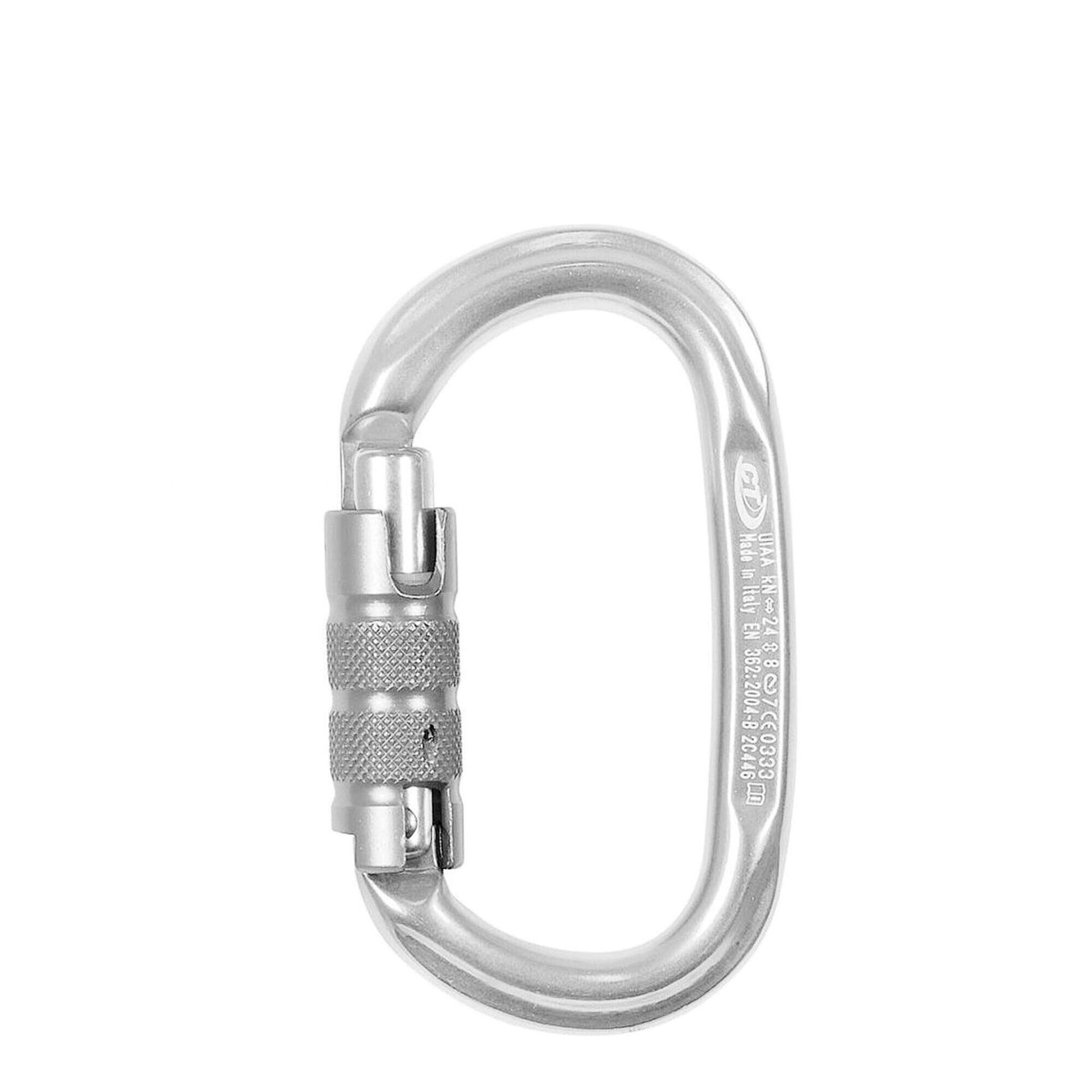 Climbing Technology Pillar TG Karabinek, silver 2020 Karabinki zakręcane 2C44600 XTB