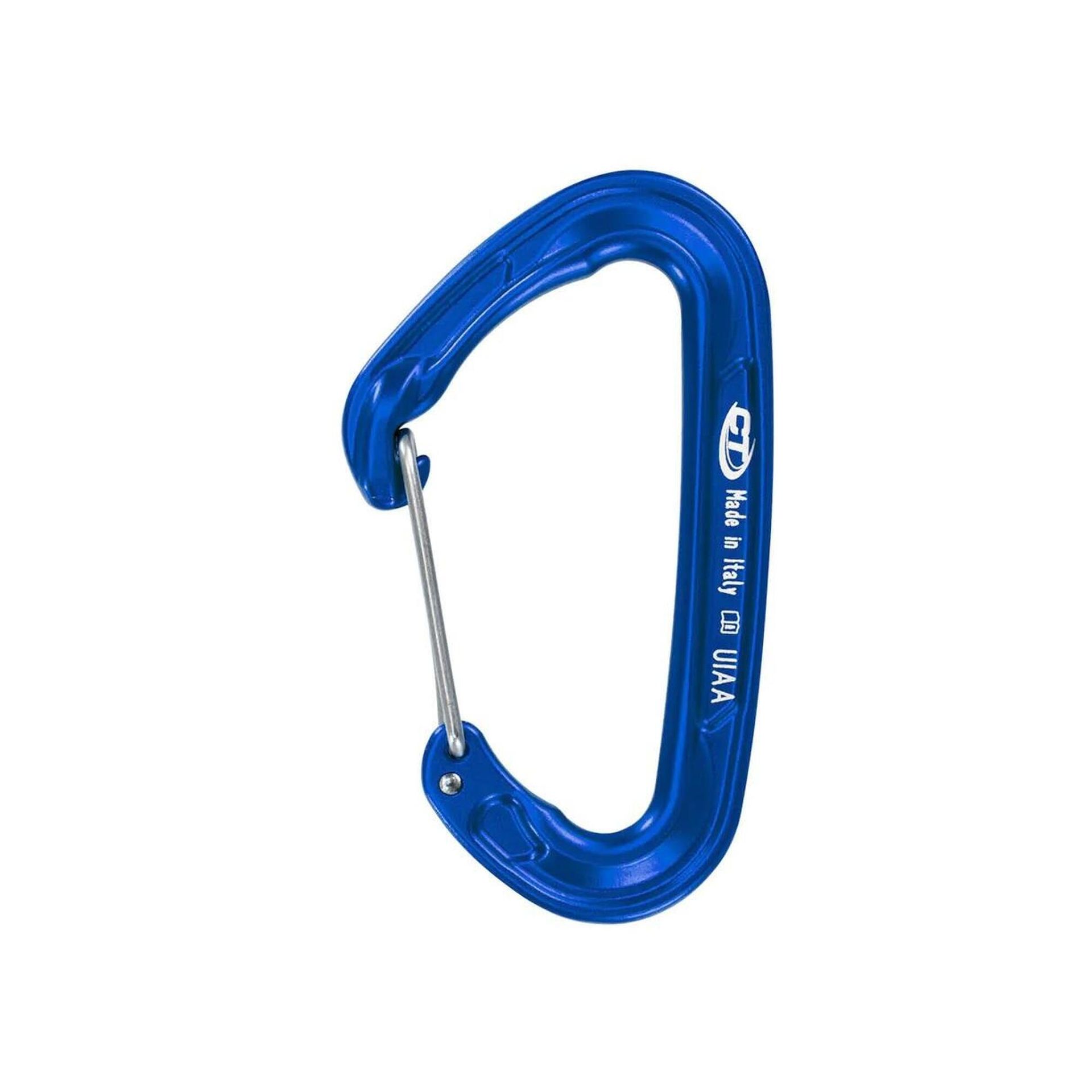 Climbing Technology Fly-Weight Evo Karabinek, blue colour 2021 Karabinki niezakręcane 2C43900WVACTSTD