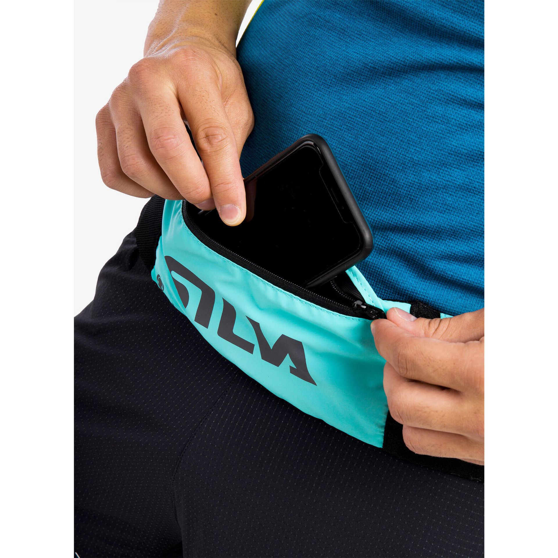 Pas do biegania Silva Strive Belt turquoise