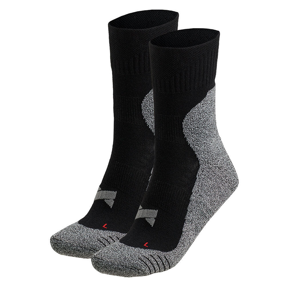 Skarpety sportowe unisex - Multi czarne - 2 pary